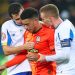 Atacante brasileiro Taison saiu de campo chorando após ser alvo de racismo no jogo do Shakhtar Donetsk contra o Dínamo de Kiev neste domingo,10, no campeonato de futebol ucraniano | Foto: Reprodução