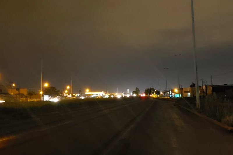 No escuro: trecho urbano da GO-040 continua sem iluminação