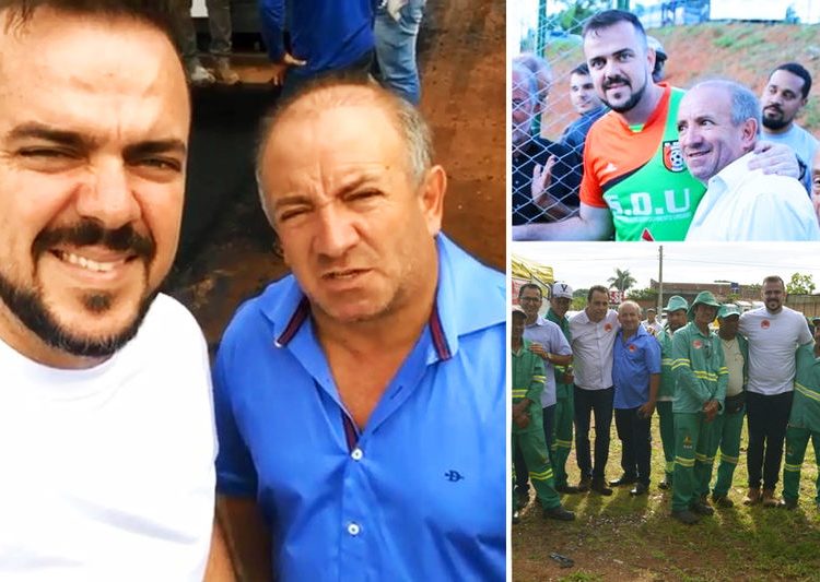 Após meses distante, Vilmarzim volta a aparecer em eventos ao lado de Gustavo Mendanha | Fotos: Reprodução / Instagram