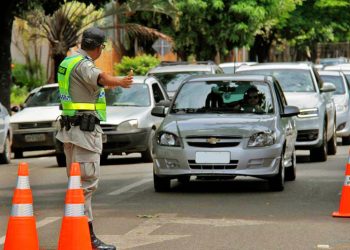 Blitz veicular | Foto: Divulgação / PMGO