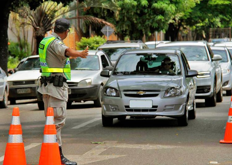 Blitz veicular | Foto: Divulgação / PMGO