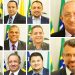 Os vereadores que mais apresentaram projetos na Câmara de Aparecida em 2019 | Foto: Montagem