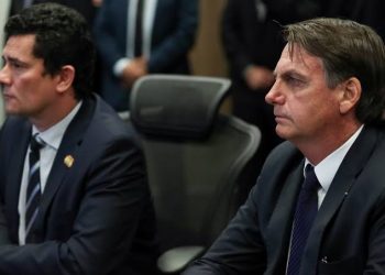 Sérgio Moro e Jair Bolsonaro