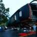 Ônibus interestadual tombou durante a madrugada desta 6ª na BR-020 | Foto: Divulgação / PRF