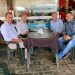 Reunião que selou a ida do ex-vice-prefeito de Aparecida Tanner de Melo para Republicanos.