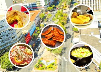 Guia Gastronômico do Centro de Goiânia | Foto: Montagem / FZ