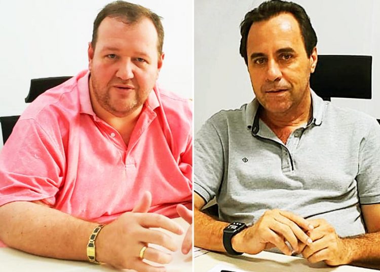 Tatá Teixeira e Veter Martins | Foto: Montagem / Folha Z