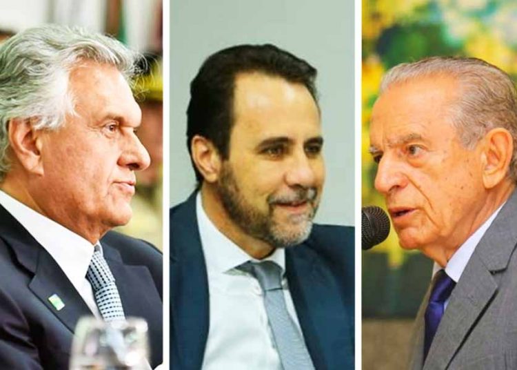 Ronaldo Caiado, Veter Martins e Iris Rezende | Fotos: Divulgação