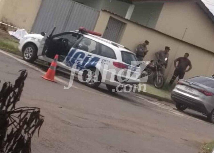 motociclista atropelado Mansões Paraíso