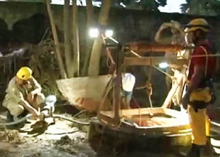 ossada encontrada cisterna Aparecida