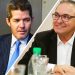 Delegado Waldir e Jânio Darrot, presidentes estaduais do PSL e PSDB, respectivamente | Fotos: Reprodução