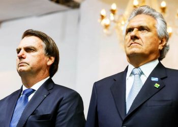 Jair Bolsonaro e Ronaldo Caiado | Foto: Isac Nóbrega / PR