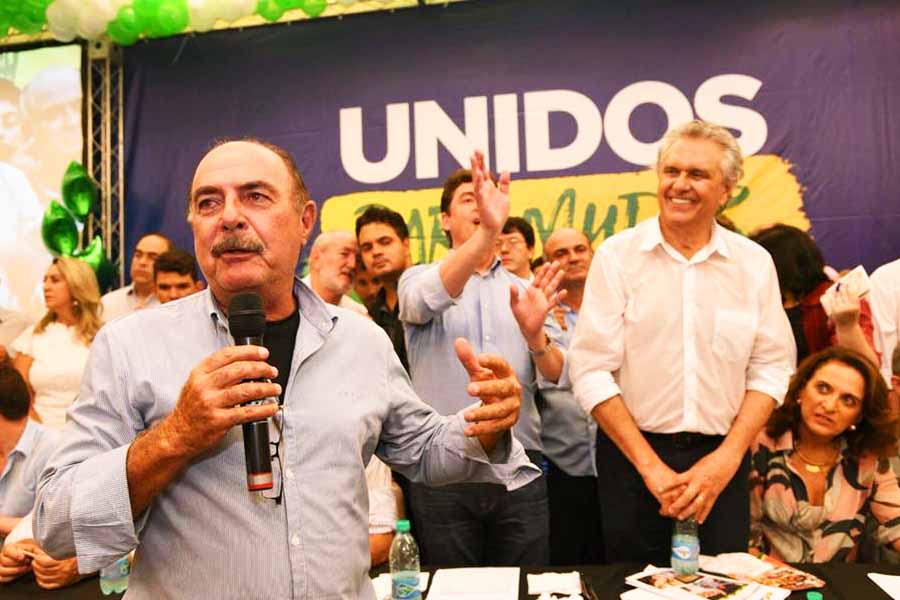 Zacharias Calil e Ronaldo Caiado | Foto: Reprodução