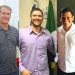 Base governista tem 3 principais nomes em Anicuns: Otaniel Brás (Cidadania), Jangular Filho (Cidadania) e Paulinho do Barreirão (DEM)