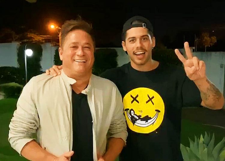Leonardo e Zé Felipe fazem live em homenagem ao dia das mães e ao aniversário de Aparecida | Foto: Divulgação