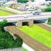 Previsão de como ficará o Viaduto da BR-153 | Foto: Divulgação/Prefeitura de Goiânia