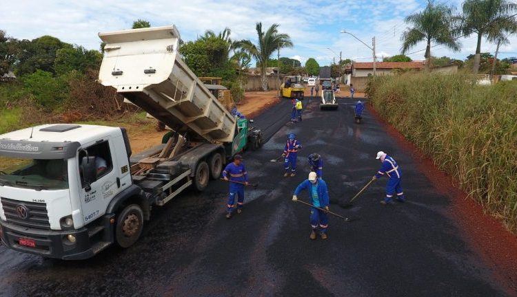 bairros asfaltados Goiânia