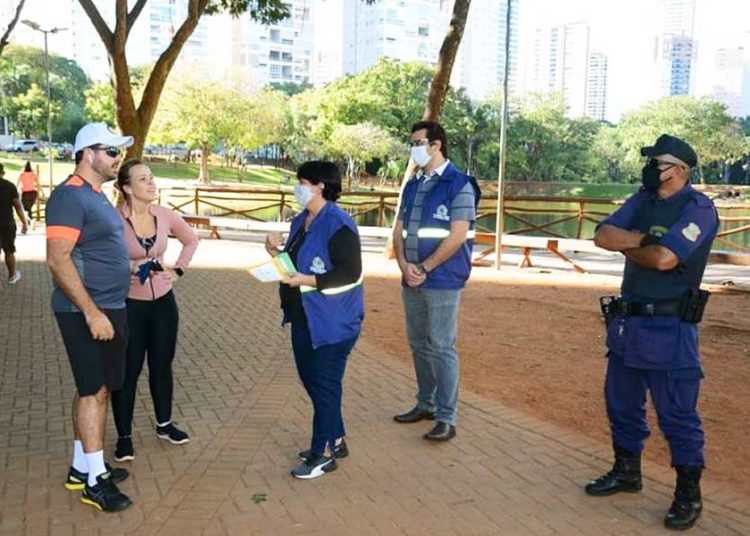 Prefeitura de Goiânia começa a fiscalização do uso de máscaras | Foto: Divulgação