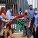 Professor Alcides inaugura obra construída com o próprio salário | Foto: Divulgação