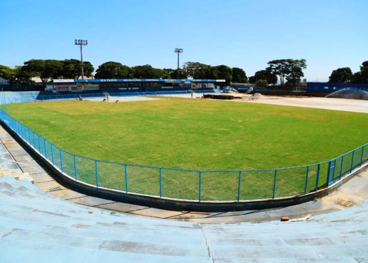 Reforma de R$ 2 MI no Anníbal Batista quase finalizada | Foto: Divulgação/Aparecidense