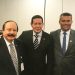 Levy Fidelix, Hamilton Mourão e Denes Pereira, presidente do PRTB Goiás | Foto: Divulgação