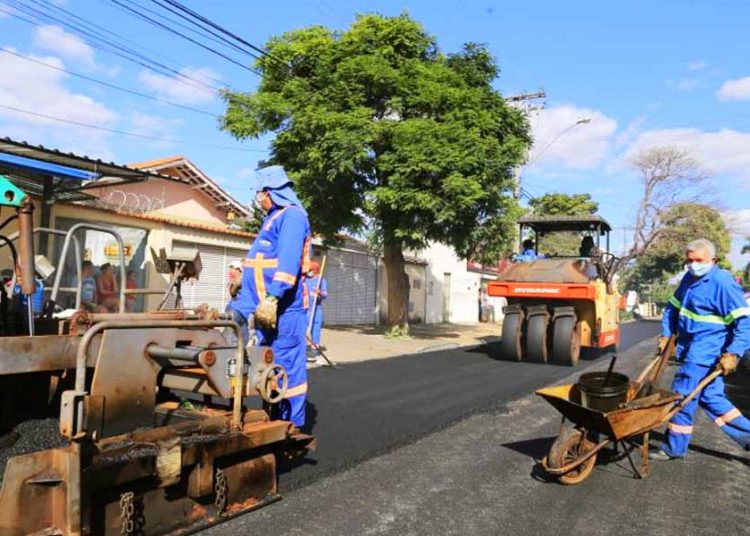 Programa reconstrução asfáltica de Goiânia | Foto: Secom/Goiânia