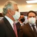 Governador Ronaldo Caiado (DEM) e prefeito Roberto Naves (PP) | Foto: Folha Z