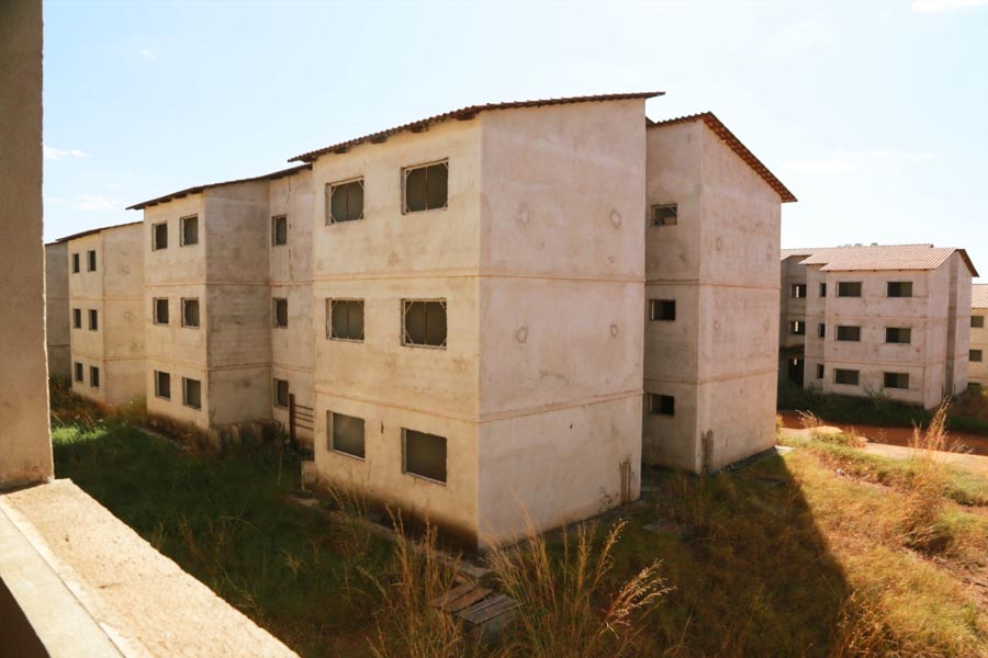 900 moradias estão praticamente concluídas no Chácara São Pedro