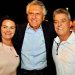 Carmem Seabra, Ronaldo Caiado e Amilson Seabra | Foto: Reprodução