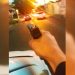 VÍDEOS: Carro é cravejado de bala em tentativa de homicídio na Região Noroeste de Goiânia | Foto: Reprodução