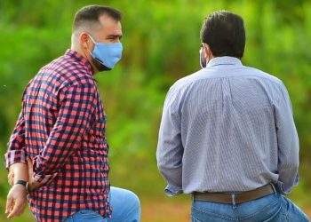 Gustavo Mendanha e Veter Martins | Foto: Reprodução