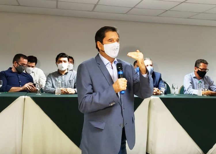 Lançamento oficial da pré-candidatura de Maguito Vilela a prefeito de Goiânia pelo MDB | Foto: Folha Z