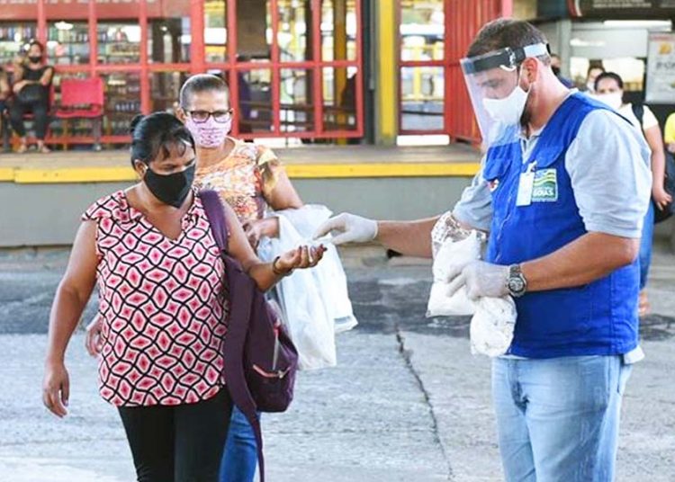 Protocolo tem 12 medidas de prevenção da covid-19 para o transporte coletivo da Grande Goiânia e de Anápolis | Foto: Divulgação/RMTC