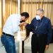 Veter Martins chegou a pedir a bênção de Dom Washington Cruz pela sua candidatura