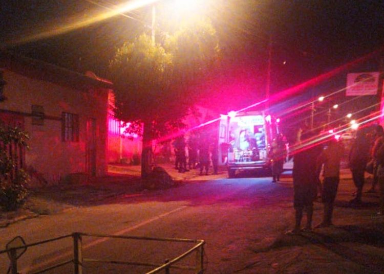 Ocorrência no Jd. Tiradentes terminou com 2 homens assassinados | Foto: Leitor/FZ