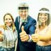 Márcia Caldas, Ronaldo Caiado e Carol Araújo | Foto: Reprodução
