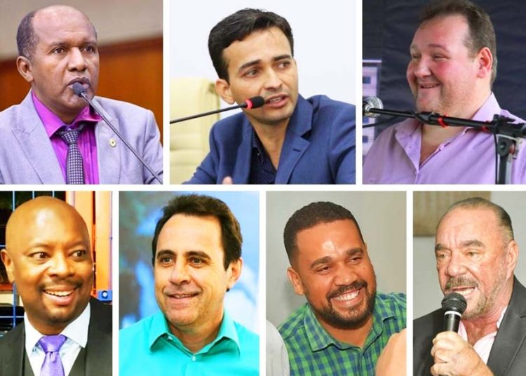 Marlúcio Pereira, Max Menezes, Tatá Teixeira, Wallace Braz, Veter Martins, Rogério Almdeia e Edilson Ferreira