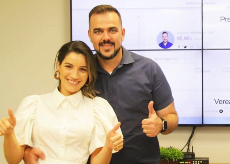 Gustavo Mendanha e Mayara | Foto: Reprodução