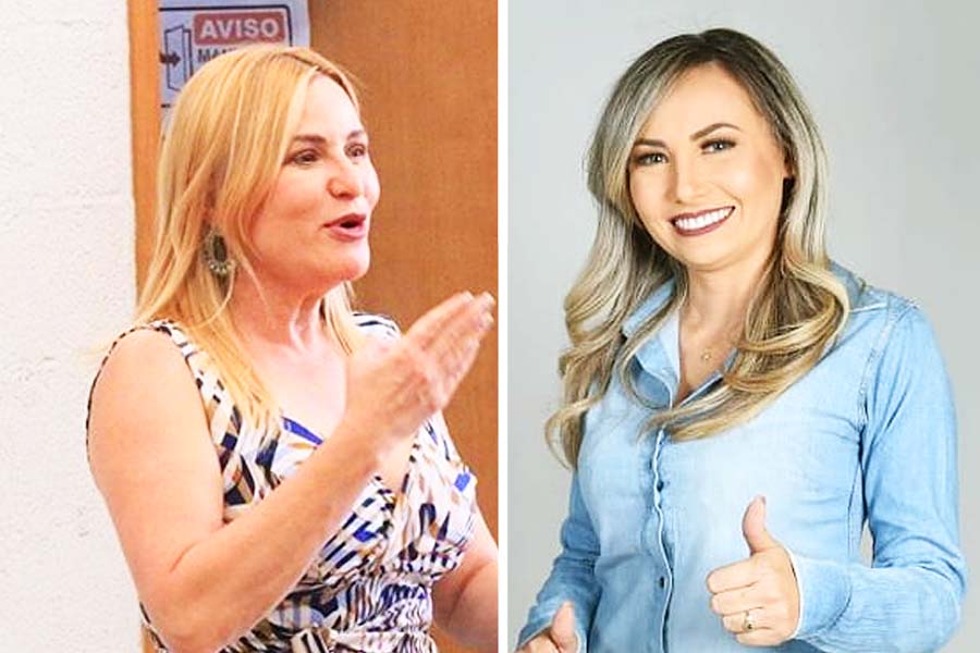 Valéria Pettersen e Camila Rosa | Foto: Reprodução