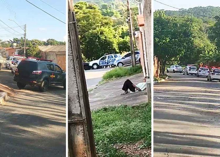 Ousado e fortemente armado, bandido morrem após confronto em Goiânia | Fotos: Leitores/FZ