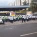 Garagem de ônibus