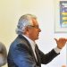 Ronaldo Caiado conduz videoconferência com prefeitos eleitos e reeleitos para anunciar repasse extra de recursos para área da saúde dos 246 municípios do Estado | Foto: Hegon Corrêa