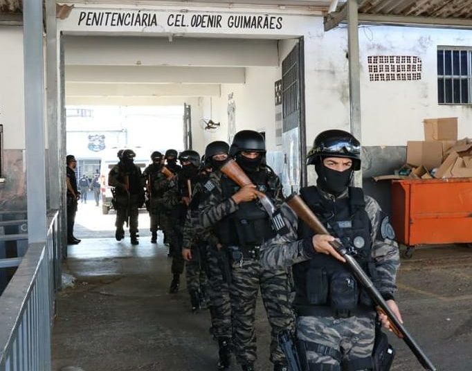 Ação contou com participação das polícias Civil, Militar, Penal, Técnico-científica, Rodoviária Federal, além do Corpo de Bombeiros | Foto: divulgação