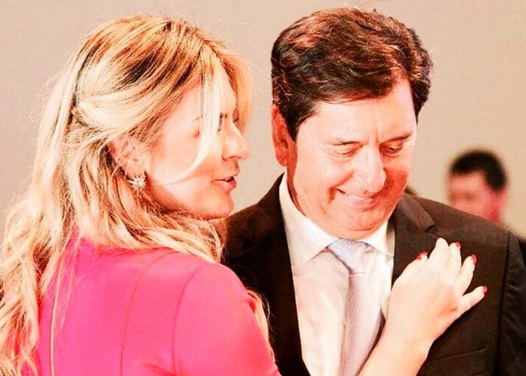 Flávia Teles e Maguito Vilela