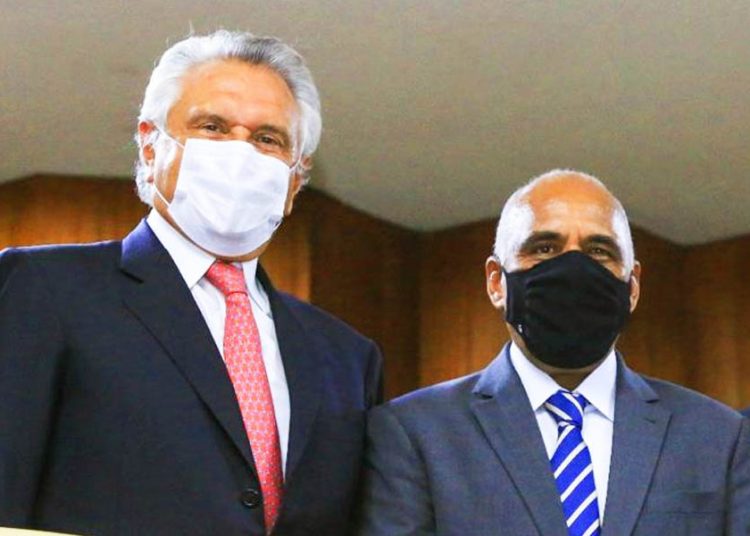 Ronaldo Caiado e Rogério Cruz