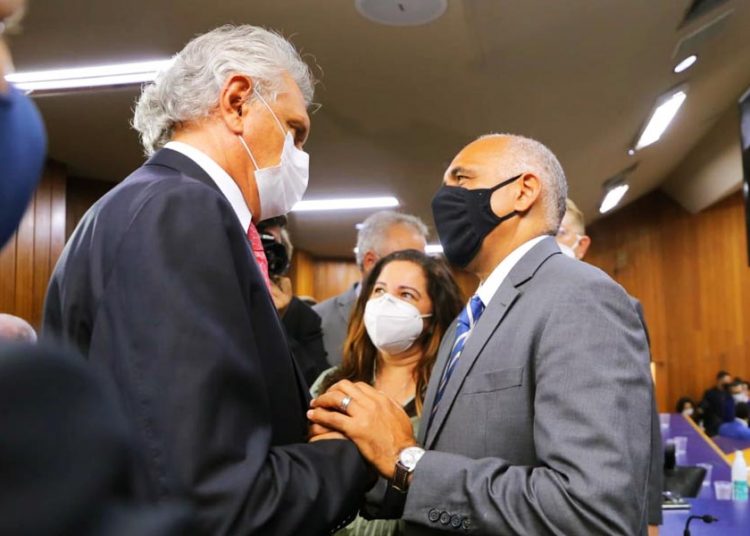 Ronaldo Caiado e Rogério Cruz