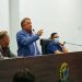 Vilmar Mariano em sua última sessão como presidente da Câmara de Aparecida