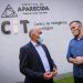 Rogério Cruz e Gustavo Mendanha em Aparecida - Crédito: Jackson Rodrigues