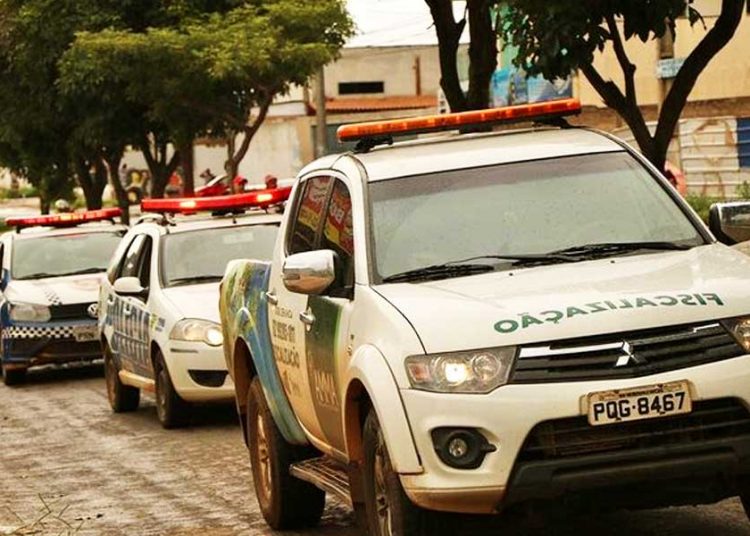 Fiscalização de medidas restritivas de combate à covid-19 em Senador Canedo | Foto: Divulgação