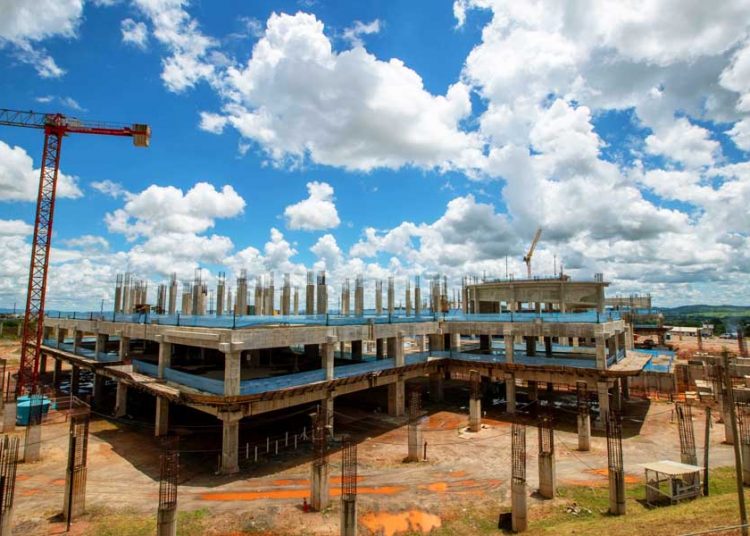 Obras do Novo Santuário Basílica de Trindade | Foto: Divulgação/Afipe